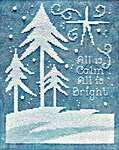 Click/tap for more details of All is Bright (cross stitch) by Stoney Creek