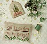 Click/tap for more details of All is Calm (cross stitch) by October House