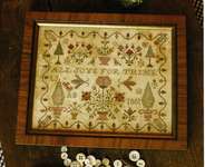 Click for more details of All Joys for Thine (cross stitch) by Blackbird Designs