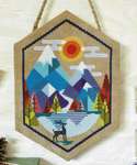 Click for more details of Alpine (cross stitch) by Satsuma Street