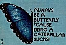 Click/tap for more details of Always Be (cross stitch) by X's & Oh's