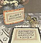 Click for more details of Always Bee Alphabet and Always Bee Stitching (cross stitch) by The Nebby Needle
