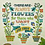 Click for more details of Always Flowers (cross stitch) by Tiny Modernist