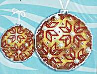 Amber Christmas Tree Ornament