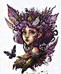 Click/tap for more details of Amera (cross stitch) by Les Petites Croix de Lucie