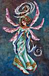 Click for more details of Amihan, Deity of the Wind (cross stitch) by Bella Filipina