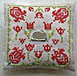 Click/tap for more details of Among Tulips (cross stitch) by Cotton Pixels