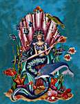 Click for more details of Amphitrite, Queen Goddess of the Sea (cross stitch) by Bella Filipina