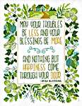Click for more details of An Irish Blessing (cross stitch) by Tiny Modernist