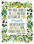 Click/tap for more details of An Irish Blessing (cross stitch) by Tiny Modernist