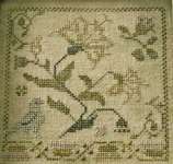 Click/tap for more details of And Blossoms As The Rose (cross stitch) by Blackbird Designs
