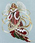Click for more details of Angel of Christmas (cross stitch) by Lavender & Lace