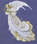 Click/tap for more details of Angel of Dreams (cross stitch) by Lavender & Lace