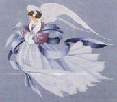 Click for more details of Angel of Winter (cross stitch) by Lavender & Lace