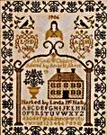 Click/tap for more details of Angels Above (cross stitch) by Homespun Samplar