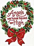 Click/tap for more details of Angels We Have Heard On High (cross stitch) by Imaginating