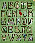 Click/tap for more details of Animal Alphabet (cross stitch) by The Blue Flower
