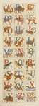 Click/tap for more details of Animal Alphabet (cross stitch) by The Prairie Schooler