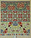 Click for more details of Ann Borrett 1646 (cross stitch) by Hands Across the Sea Samplers