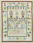 Click/tap for more details of Ann Gardner 1723 (cross stitch) by Hands Across the Sea Samplers