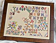 Click/tap for more details of Anna Funk (cross stitch) by Erica Michaels