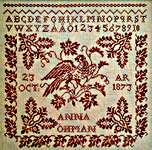 Click for more details of Anna Ohman 1873 (cross stitch) by Lila's Studio