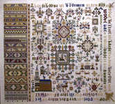 Click for more details of Antique Sampler (cross stitch) by Permin of Copenhagen