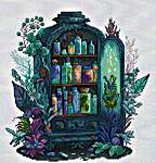 Click for more details of Apothecary Cabinet (cross stitch) by Les Petites Croix de Lucie