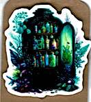 Click/tap for more details of Apothecary Cabinet Needle Minder (needle minders) by Les Petites Croix de Lucie