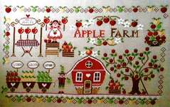 Click for more details of Apple Farm (cross stitch) by Cuore e Batticuore