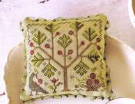 Click/tap for more details of Apple Orchard (cross stitch) by Blackbird Designs