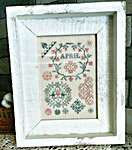 Click for more details of April Quaker (cross stitch) by From The Heart