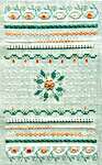 Click for more details of April Rose Sampler (cross stitch) by Heirloom Embroideries