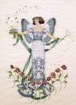 Click for more details of April's Blue Diamond (cross stitch) by Mirabilia Designs