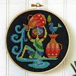 Click for more details of Aquarius (cross stitch) by Satsuma Street