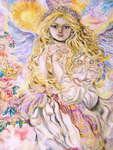 Click for more details of Archangel Raphael. (limited edition print) by Yumi Sugai