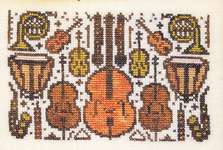 Click for more details of Arranging for Orchestra (cross stitch) by Ink Circles