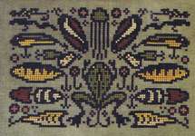 Click for more details of Arranging Lures (cross stitch) by Ink Circles