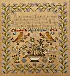 Click for more details of Art Is Long And Time Is Fleeting 1869 (cross stitch) by 1897 Schoolhouse Samplers