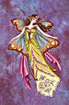 Click for more details of Ascent of the Moth Queen (cross stitch) by Bella Filipina