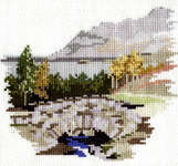 Click for more details of Ashness Bridge (cross stitch) by Rose Swalwell