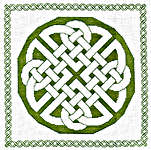 Click for more details of Assisi Celtic Knot (cross stitch) by Anne Peden