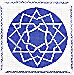 Click for more details of Assisi Turkish Knot (cross stitch) by Anne Peden
