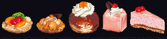 Click for more details of Assortment of Cakes (cross stitch) by Thea Gouverneur