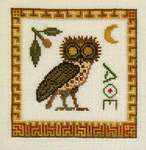 Click for more details of Athene Noctua (Athena's Owl) (cross stitch) by Ink Circles