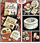 Click/tap for more details of Auntie's Sewing Box (cross stitch) by Sue Hillis Designs