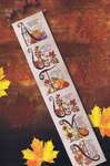 Click for more details of Autumn Bell Pull (cross stitch) by Stoney Creek