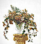 Autumn Bouquet - 32 count linen