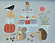Click for more details of Autumn Corner 2021 (cross stitch) by Madame Chantilly