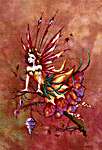 Click for more details of Autumn Equinox Pixie (cross stitch) by Bella Filipina